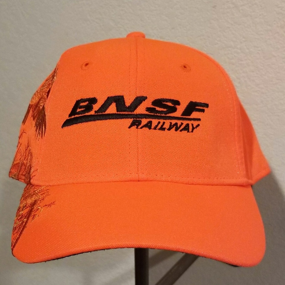 BNSF railway Dri-Duck wildlife series cap - Hi-Vis